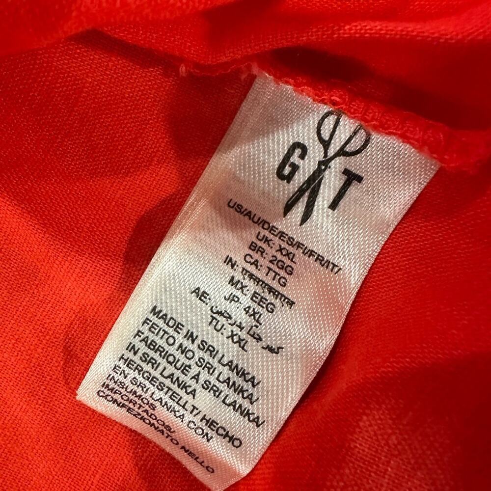 Goodthreads‎ Womens Washed Linen Blend Flutter Sleeve Peasant Dress Coral XXL - Picture 5 of 7